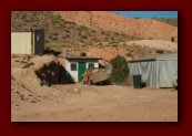 A typical "in the hill" house in Coober Pedy